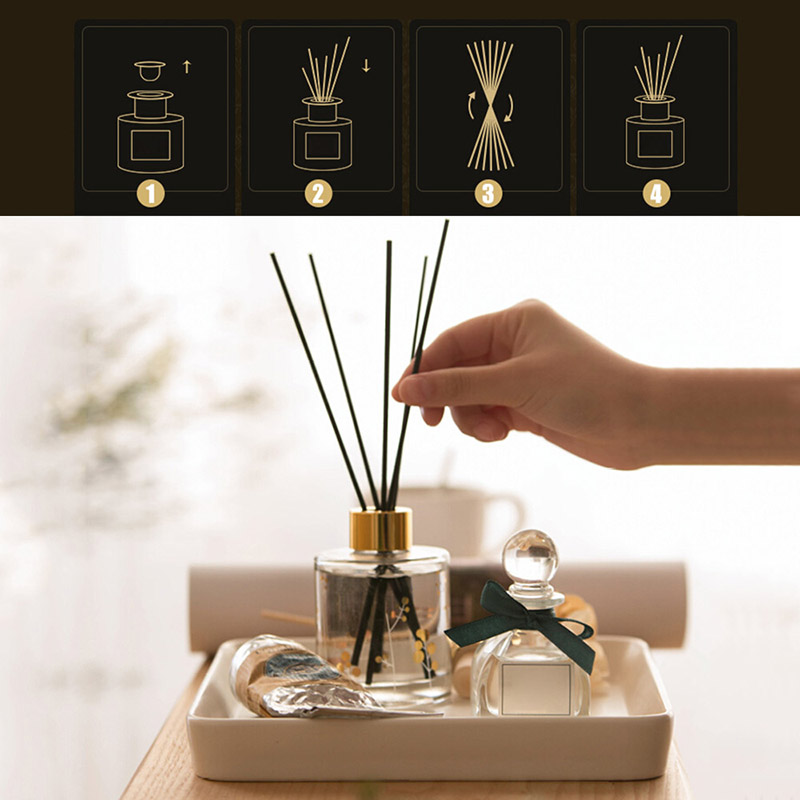 Home Essentials Bathroom Accessories - Difusor de aceites esenciales de ratán