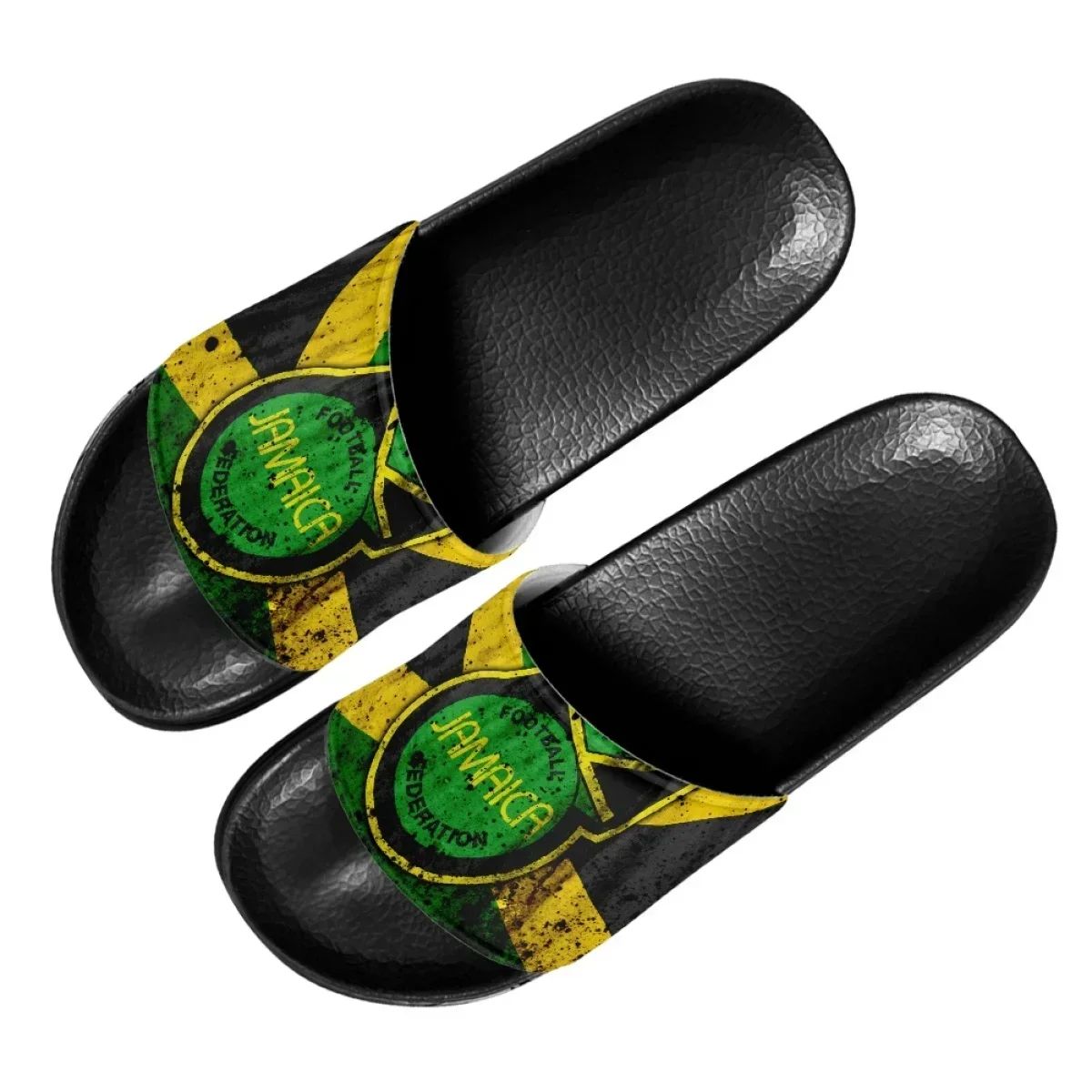 Home Bathroom Design - Zapatillas con diseño artístico de la