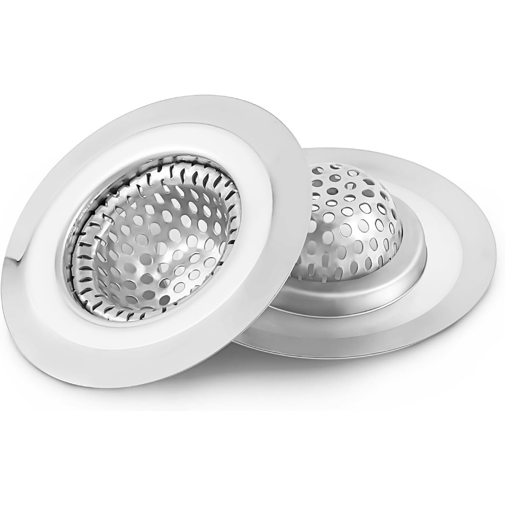Drain Hair Catcher - 2 cubiertas para coladores de desagüe