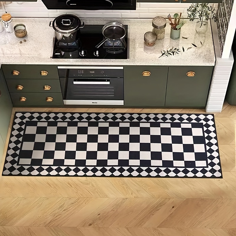 Home Bathroom Rugs - VIKAMA Alfombra de arte abstracto a
