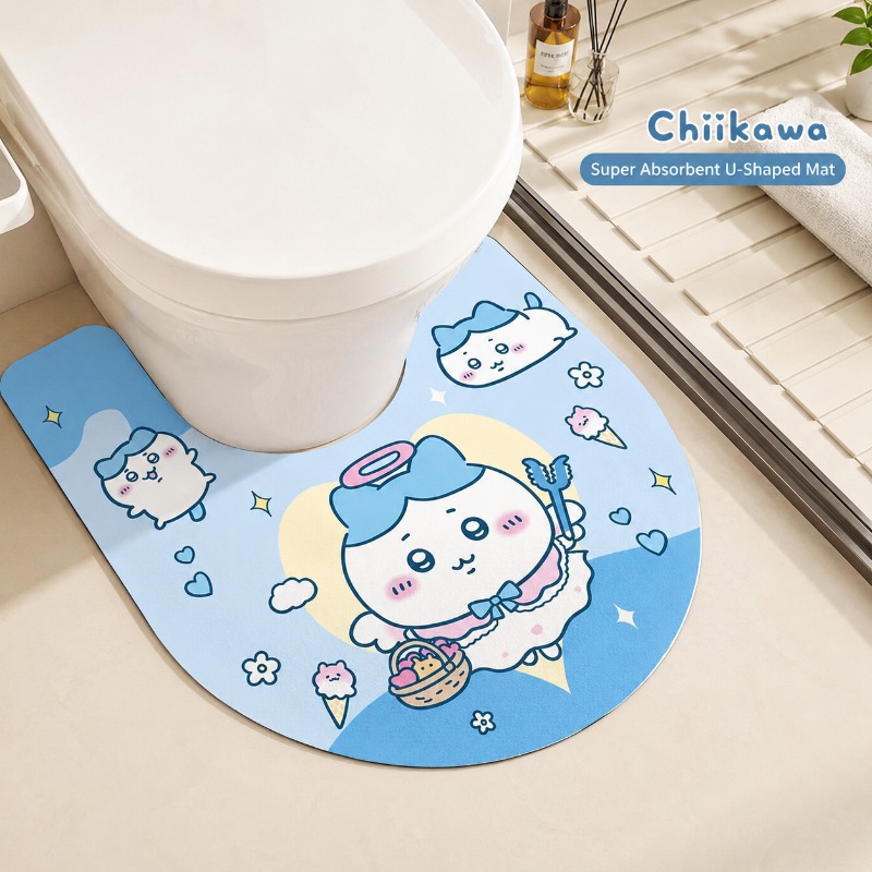Home One Bathroom Accessories - Alfombra de baño con forma de
