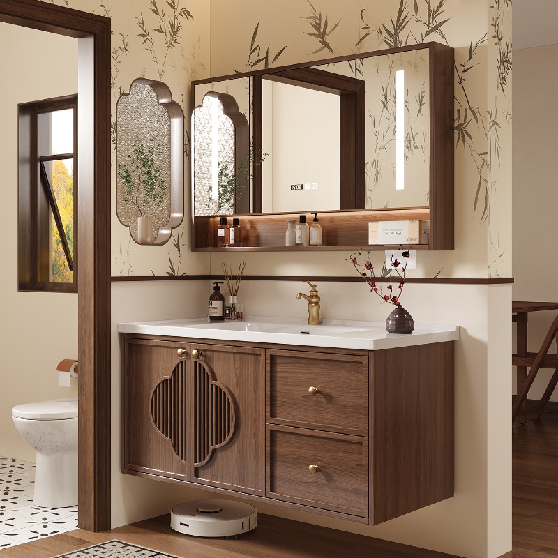 Home Bathroom Partition - Armario moderno de lujo, cajones de