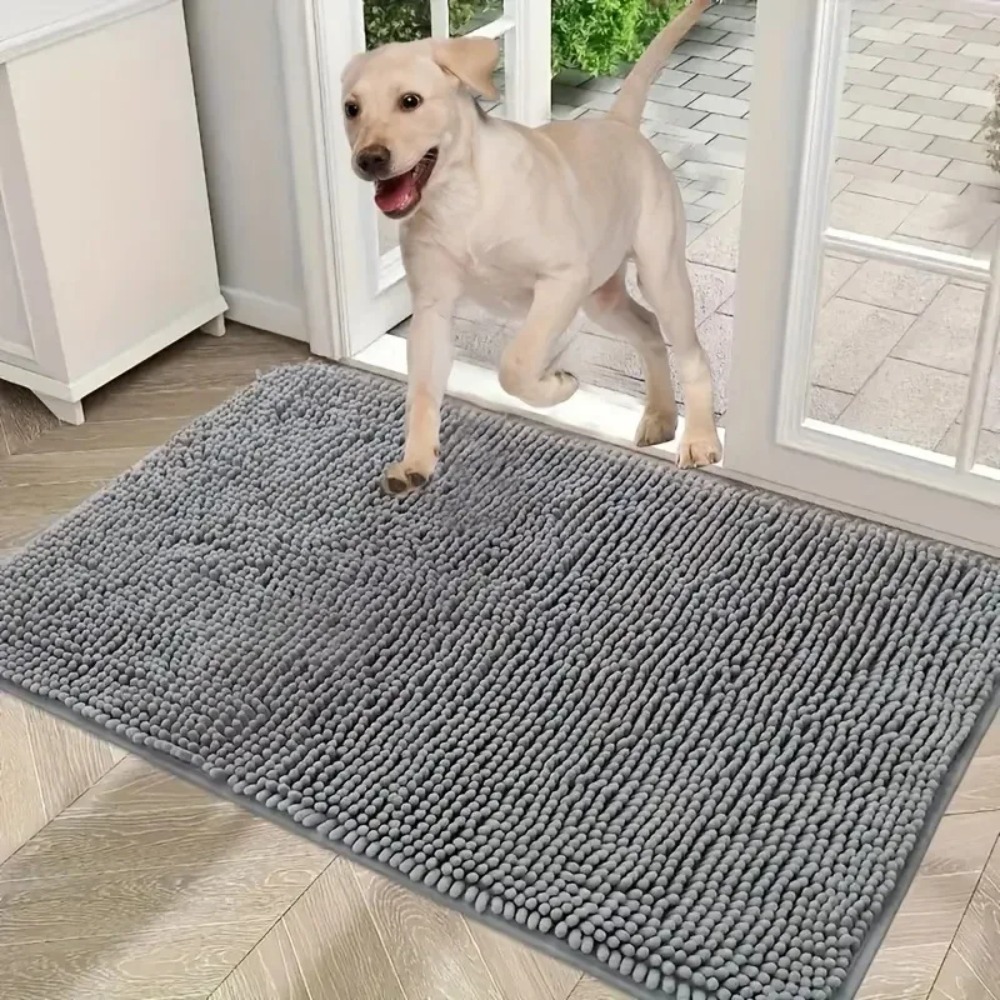 Home Bathroom Rugs - Tapete para Mascotas de Color Sólido,