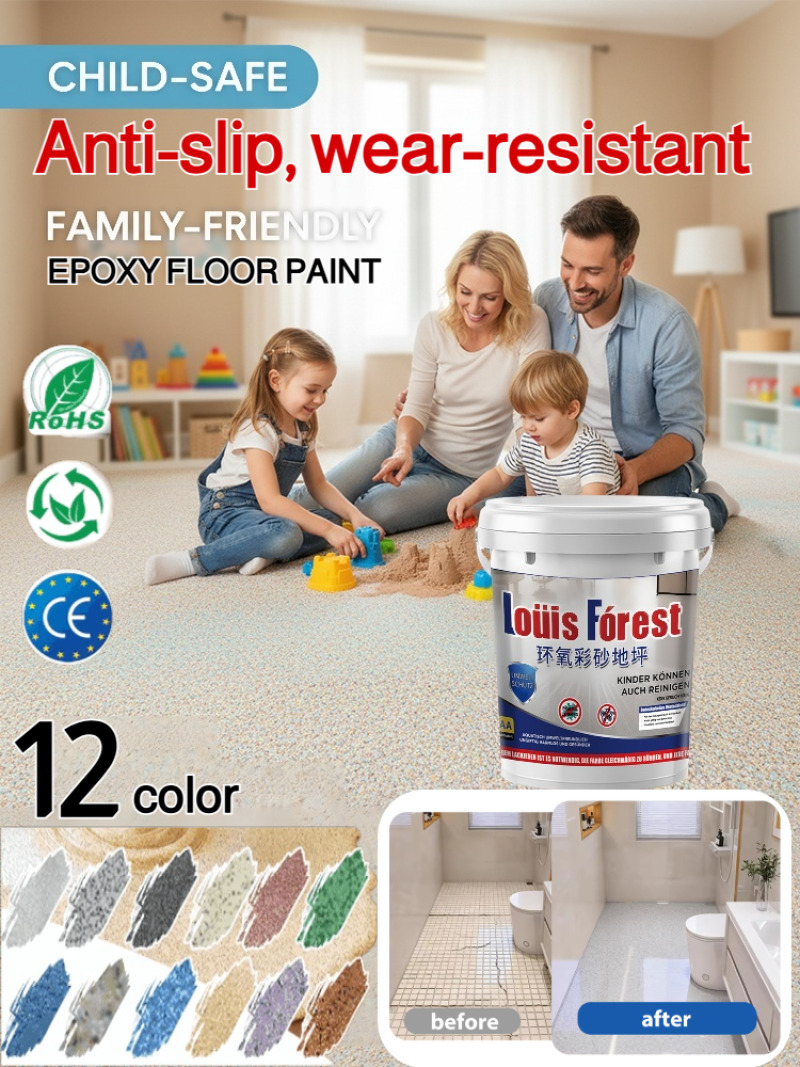 Home Bathroom Wear - Pintura Epóxica Autonivelante para Pisos de