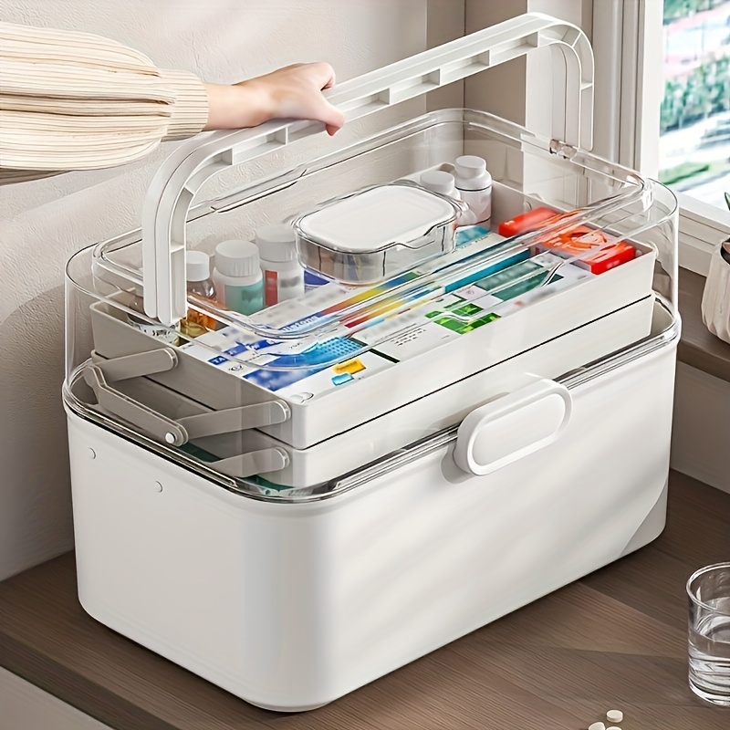 Home Bathroom Design - Caja de Almacenamiento de Medicamentos con