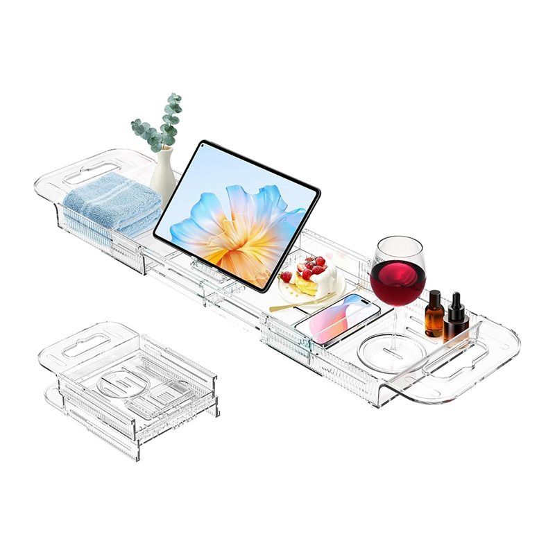 Bath Caddy Tray - AEE2- Bandeja de Baño Expandible para