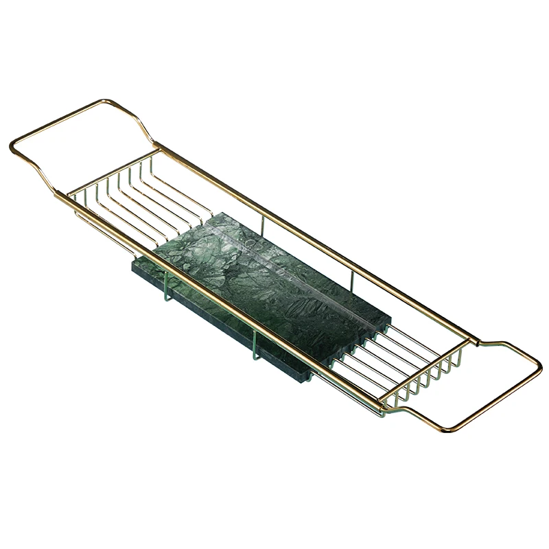 Bath Caddy Tray - Bandeja de Bañera de Acero Inoxidable