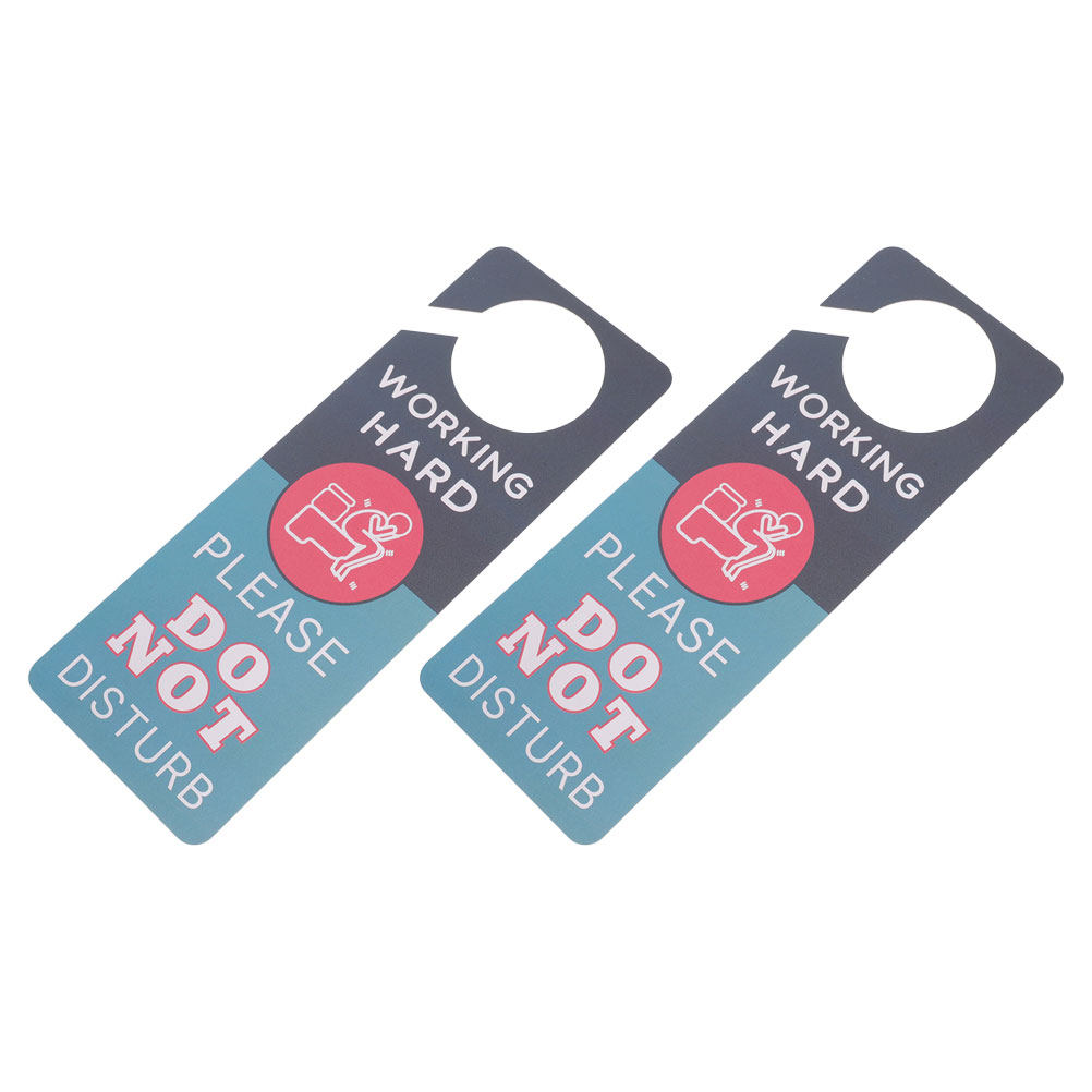 Home Bathroom Occupied Sign - Letrero colgante de doble cara para