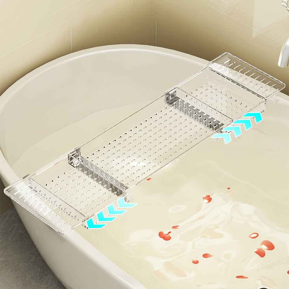 Bath Caddy Tray - Bañera expandible de lujo, bandeja para