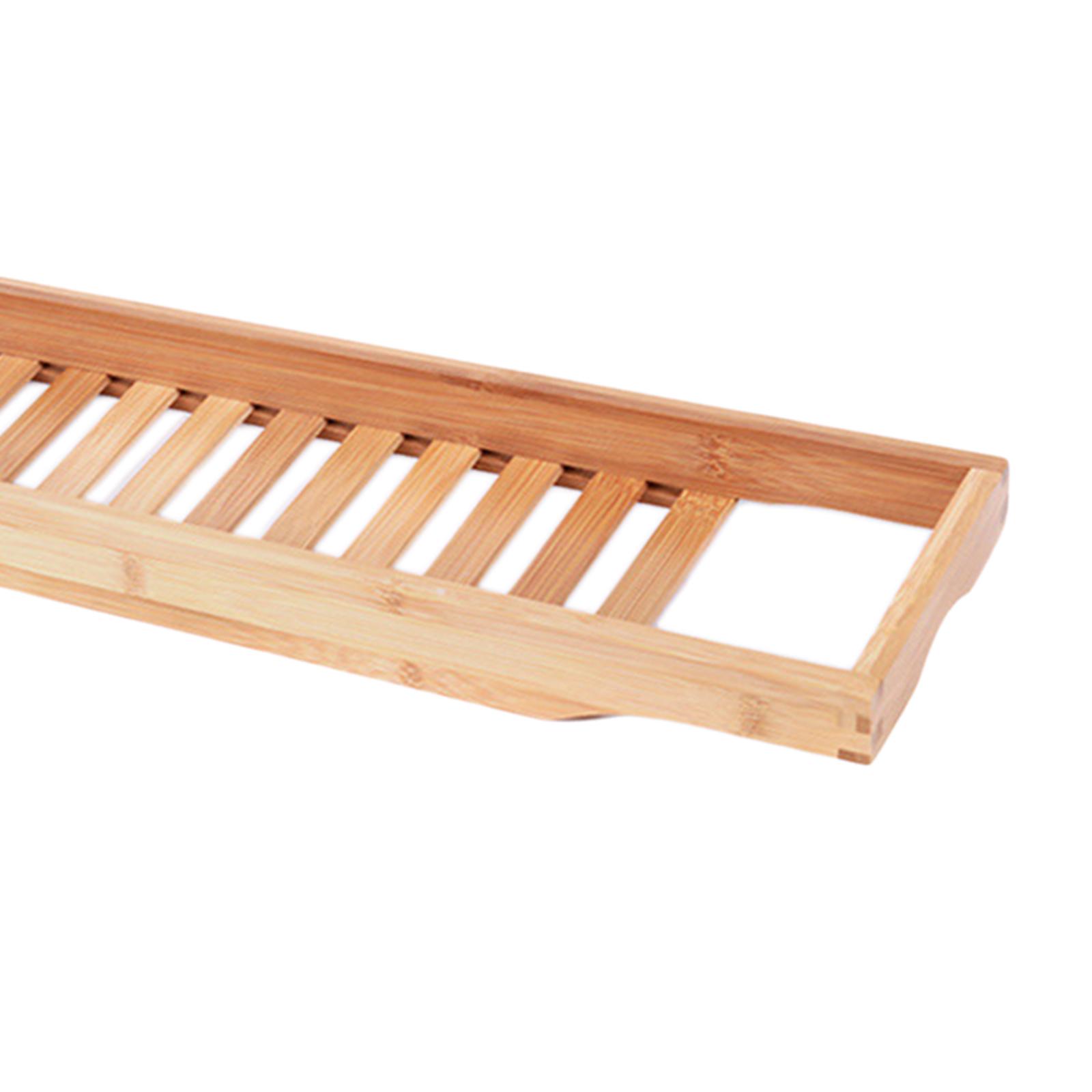 Bandeja de bambú para bañera,  - Bath Caddy Tray reseña y precio