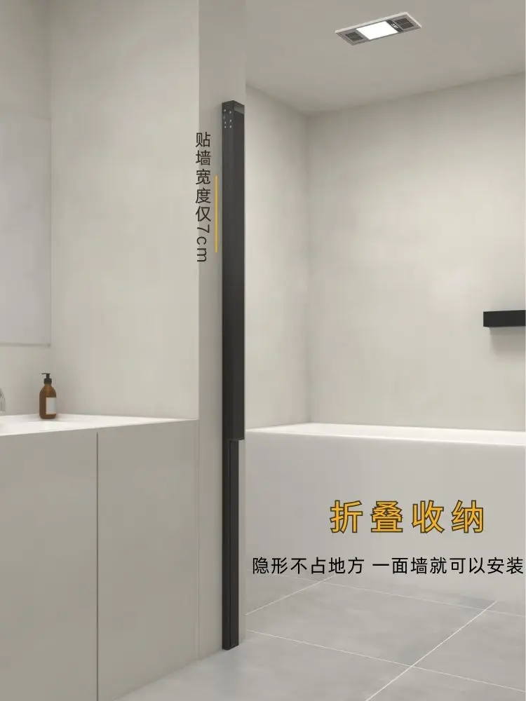 Cortina de ducha plegable Invi - Home Bathroom Partition reseña y precio