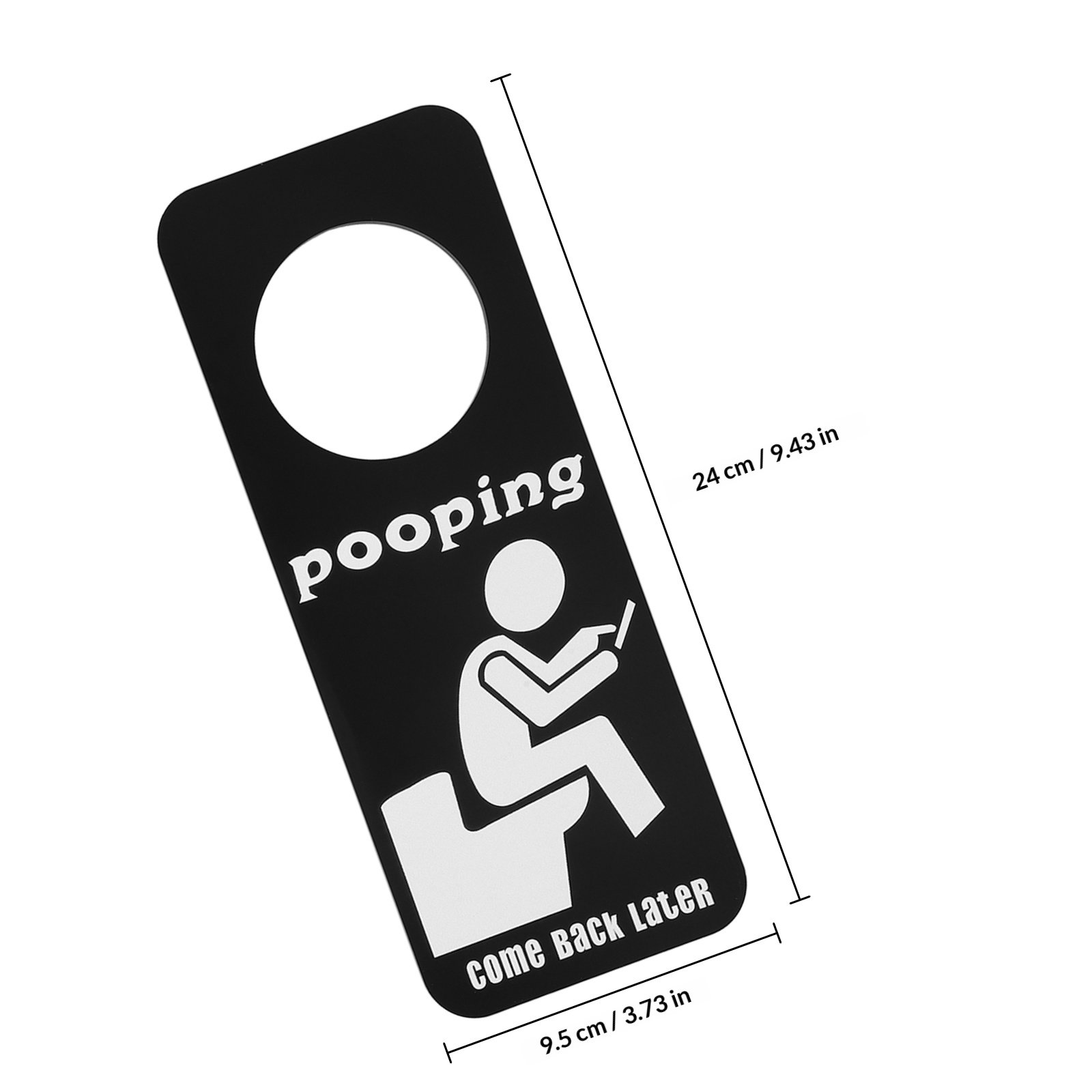 Letrero Divertido para Puerta  - Home Bathroom Occupied Sign reseña y precio