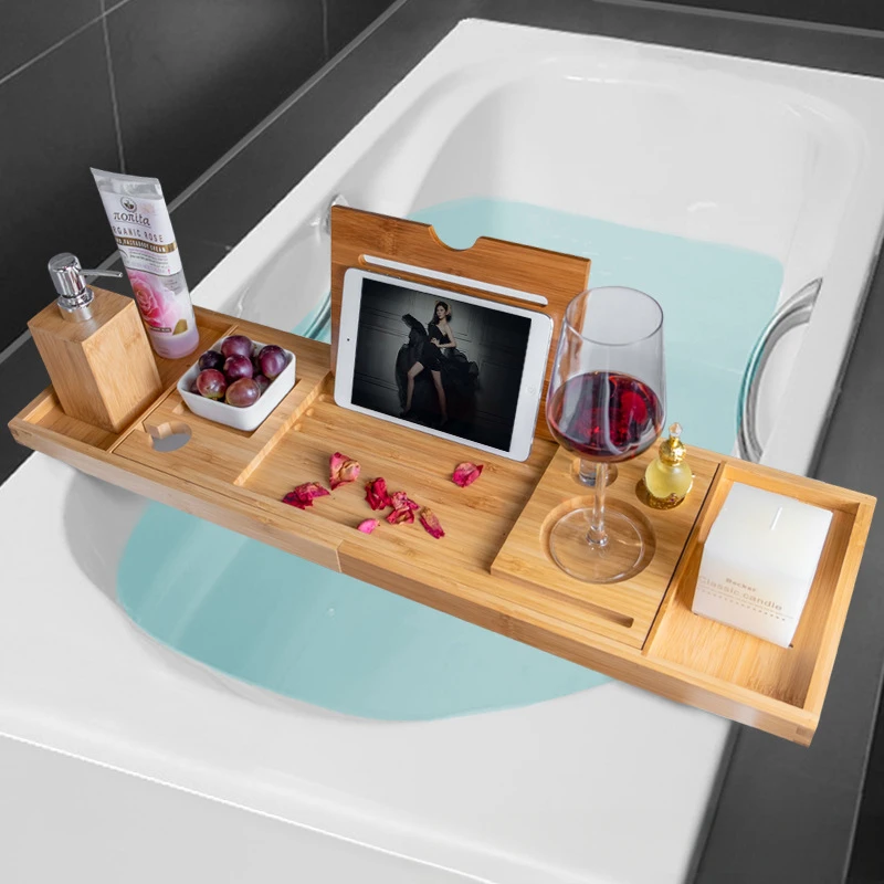 Bandeja Extensible para Bañera - Bath Caddy Tray reseña y precio