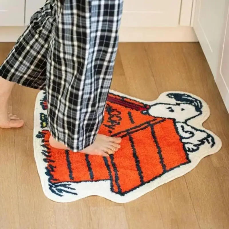 Alfombra con forma de casa de  - Home Bathroom Rugs reseña y precio