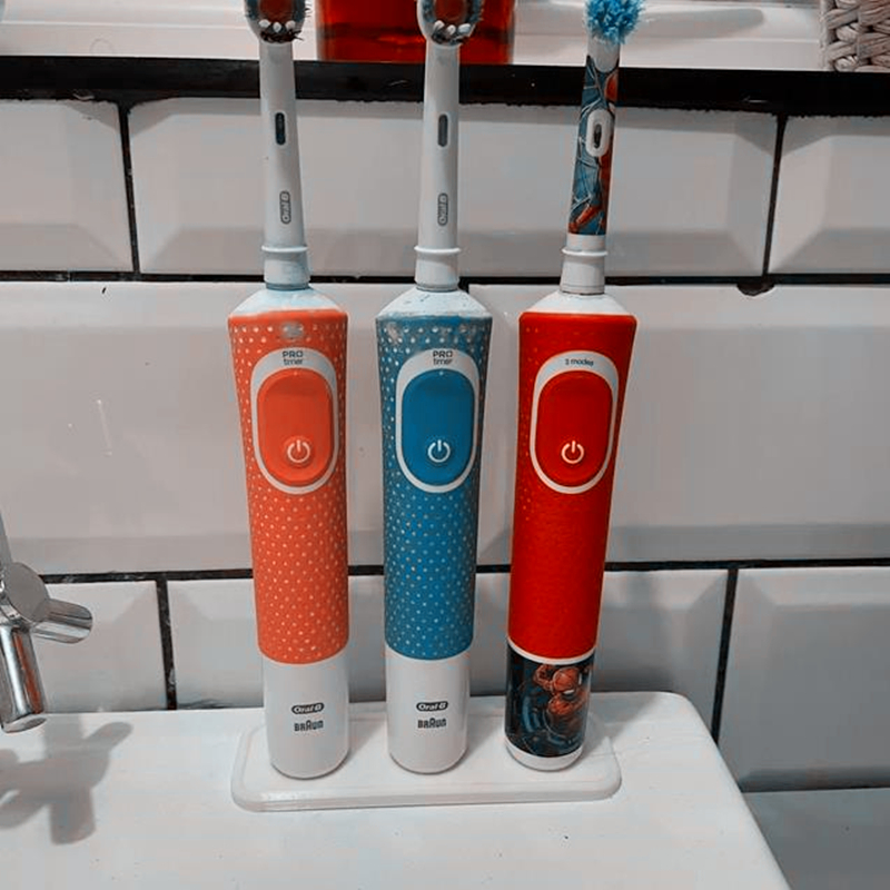 Soporte/soporte blanco para ce - Toothbrush Holder Set reseña y precio