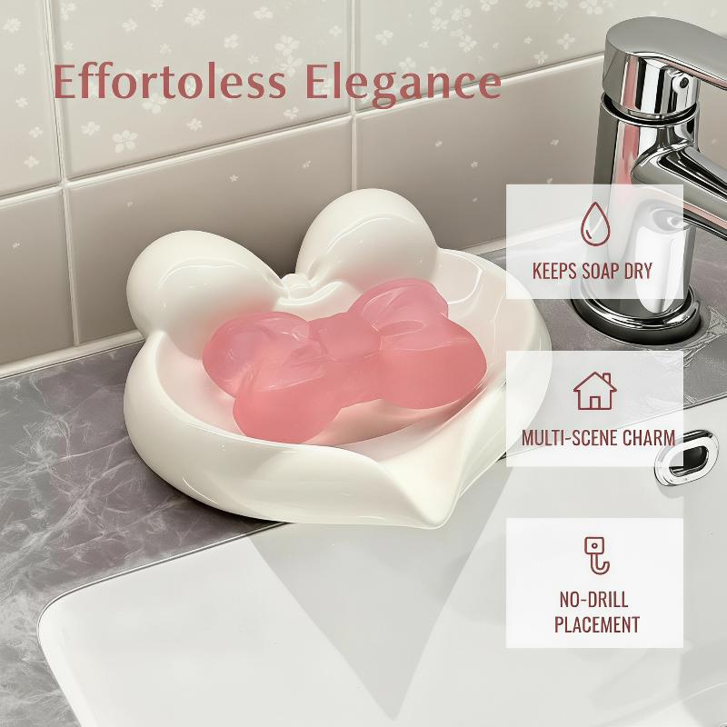 Linda Jabonera de Cerámica con - Home Bathroom Design reseña y precio