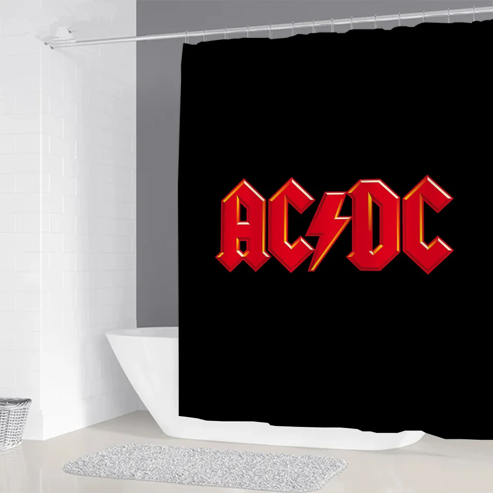 Rock-ACDC Cortina de ducha par - Home Bathroom Partition reseña y precio