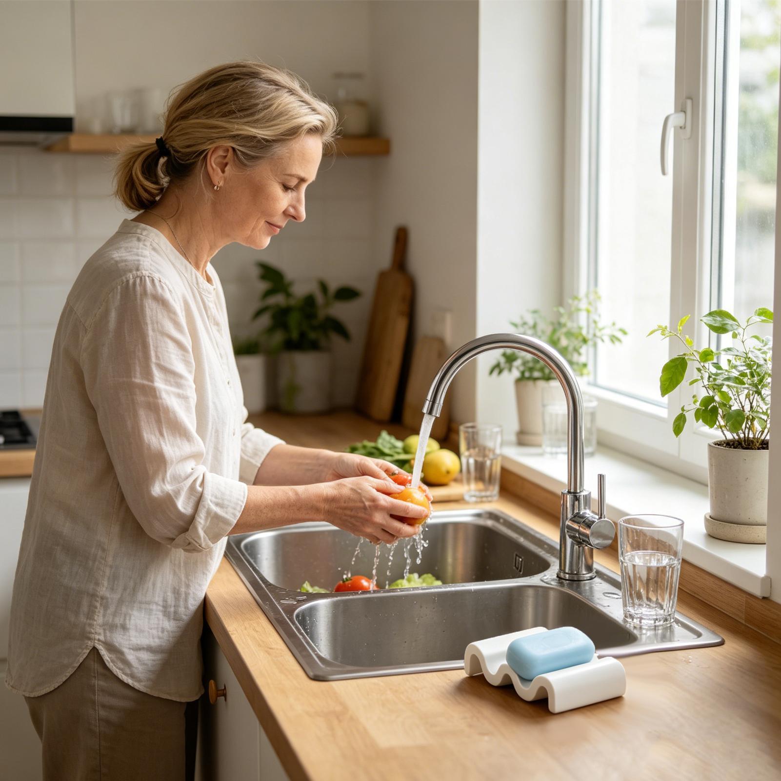 Jabonera de diseño de mármol d - Home Bathroom Design reseña y precio