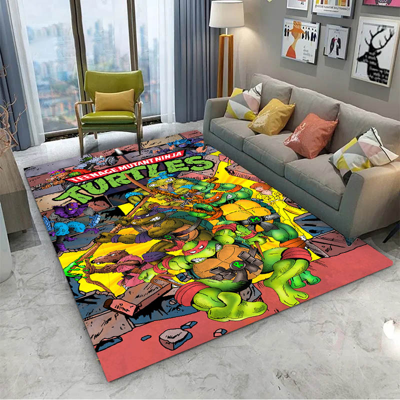 Alfombra 3D de las Tortugas Ni - Home Bathroom Rugs reseña y precio