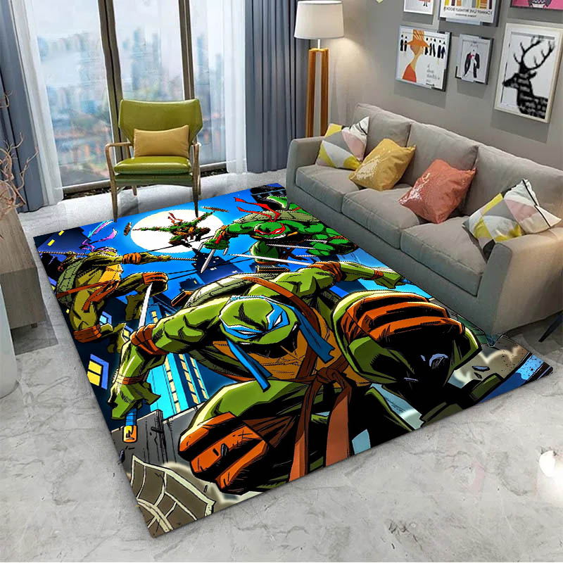 Alfombra 3D de las Tortugas Ni - Home Bathroom Rugs reseña y precio