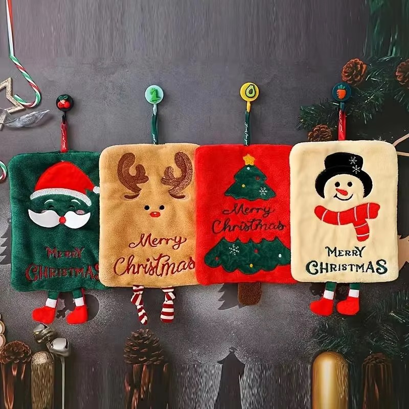 Toalla de Mano Colgante Navide - Home Bathroom Design reseña y precio