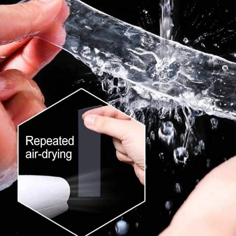 Nano cinta adhesiva de doble c - Home Bathroom Design reseña y precio