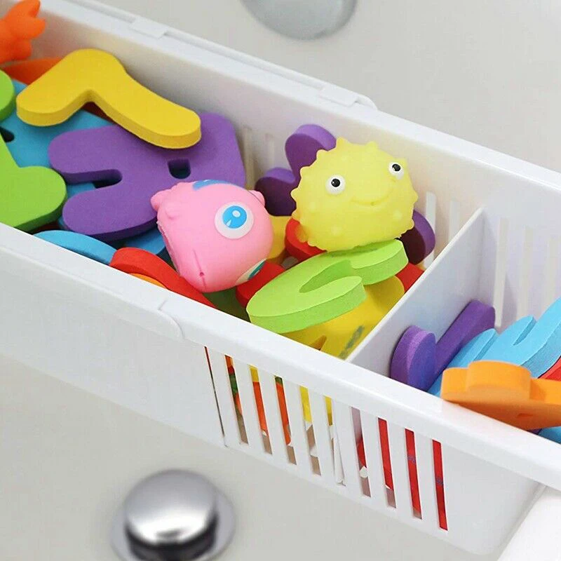 Bandeja retráctil multifunción - Bath Caddy Tray reseña y precio