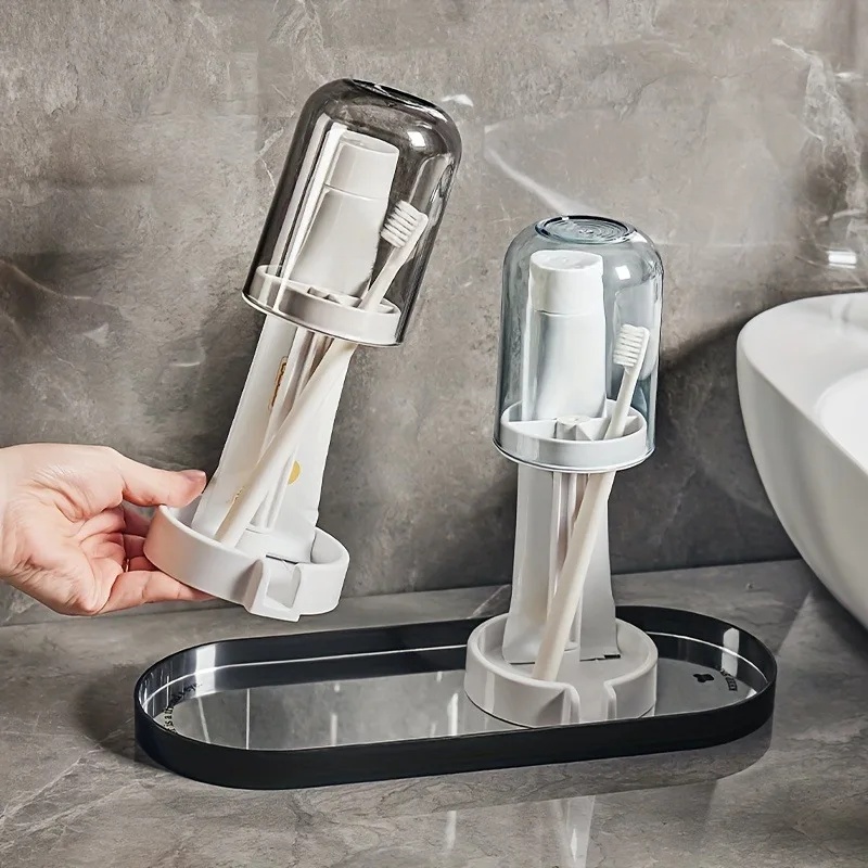 Juego de soporte multifunciona - Toothbrush Holder Set reseña y precio