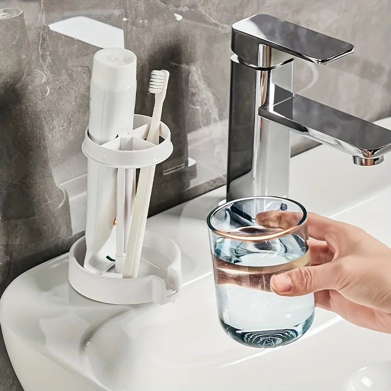 Juego de soporte multifunciona - Toothbrush Holder Set reseña y precio