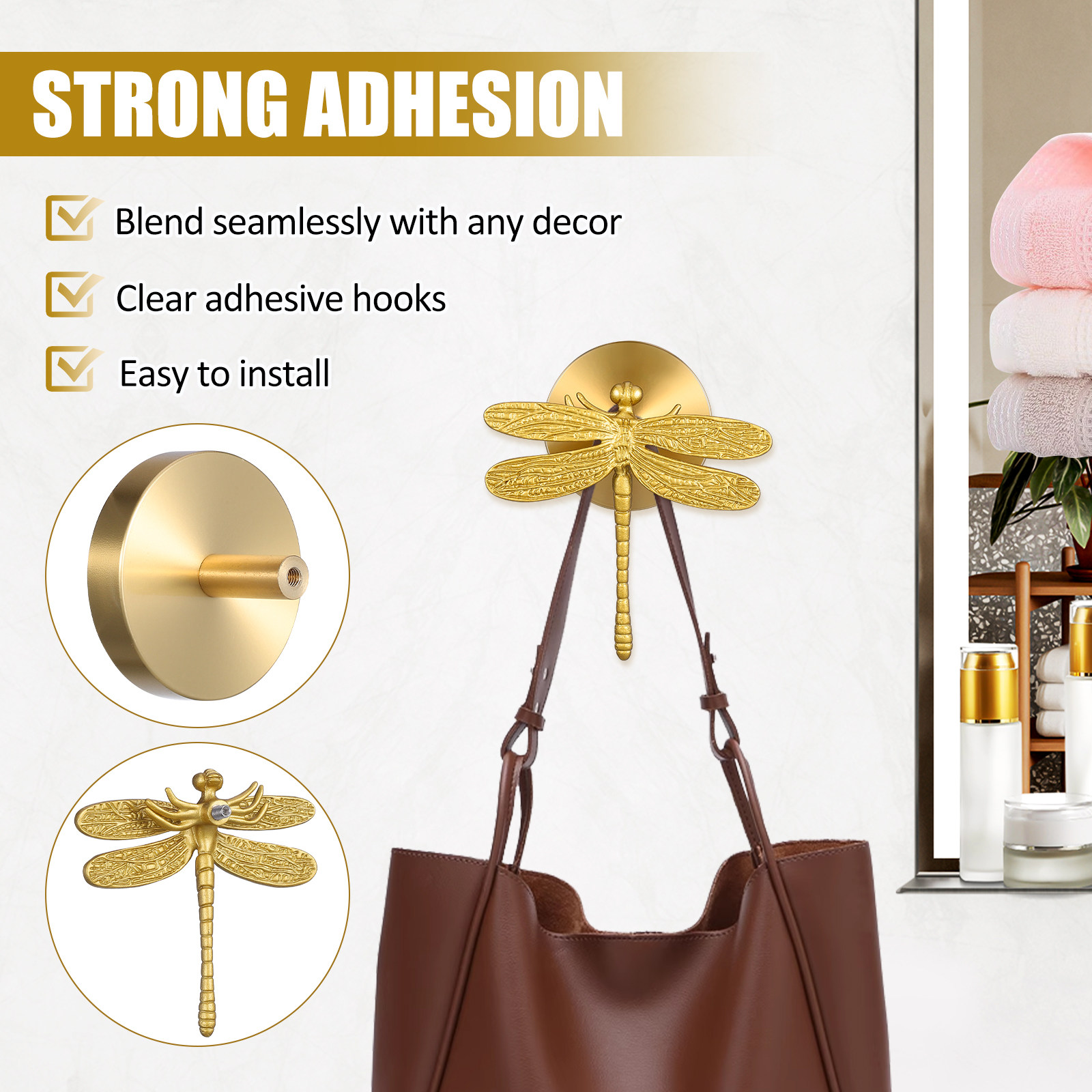 Gancho de pared para abrigos,  - Home Bathroom Design reseña y precio