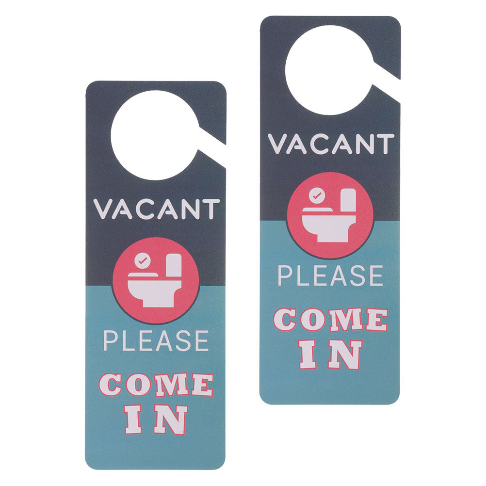 2 Piezas de Letreros Colgantes - Home Bathroom Occupied Sign reseña y precio