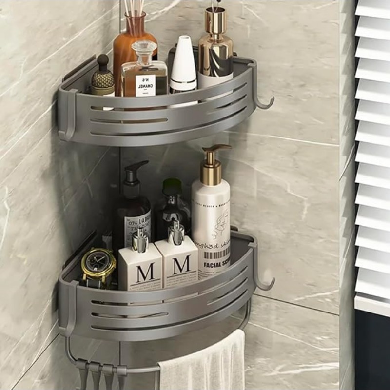 Organizador de Ducha Esquinero - Bath Caddy Tray reseña y precio