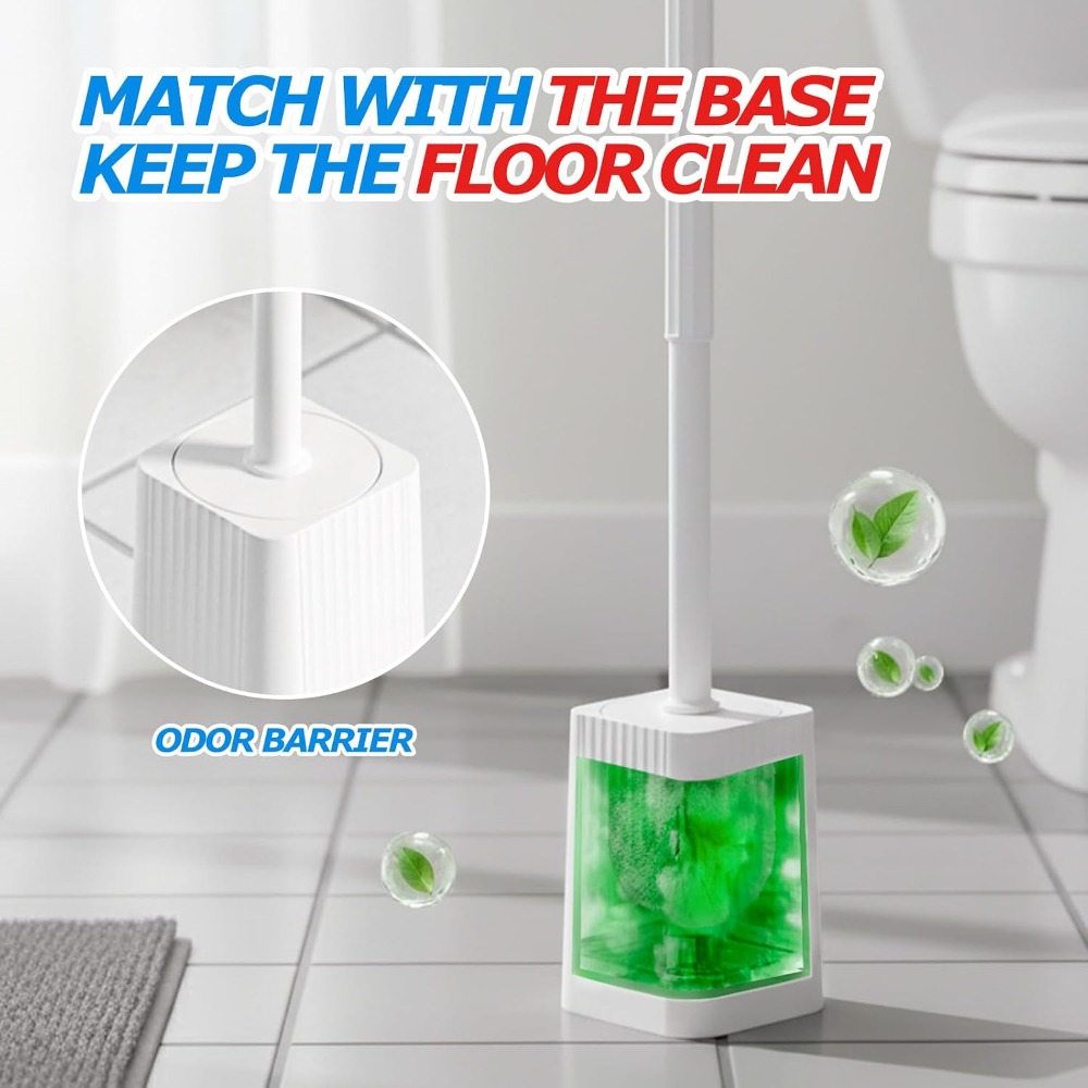 Juego de escobilla y soporte p - Home Essentials Bathroom Accessories reseña y precio