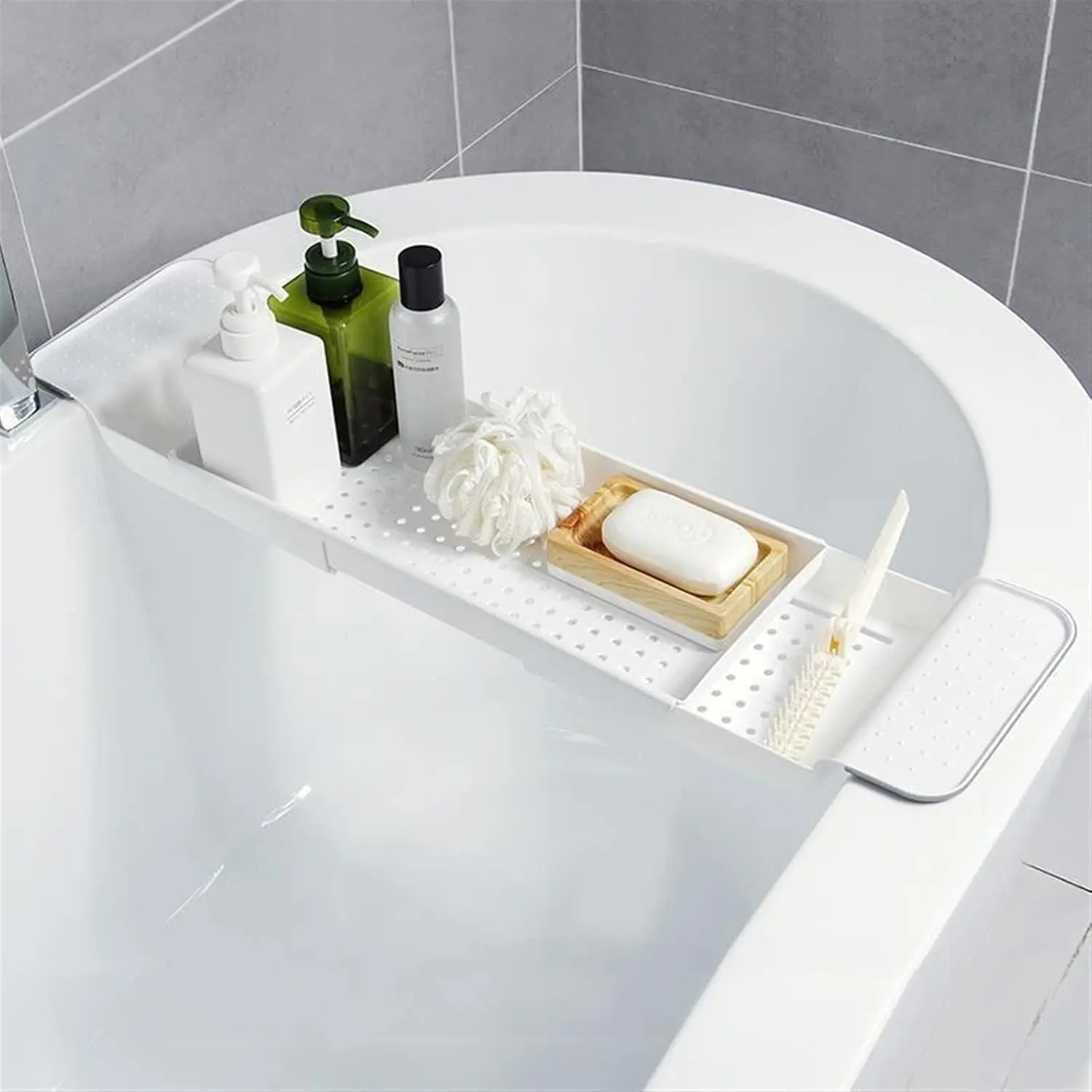 Bandeja Extensible para Bañera - Bath Caddy Tray reseña y precio