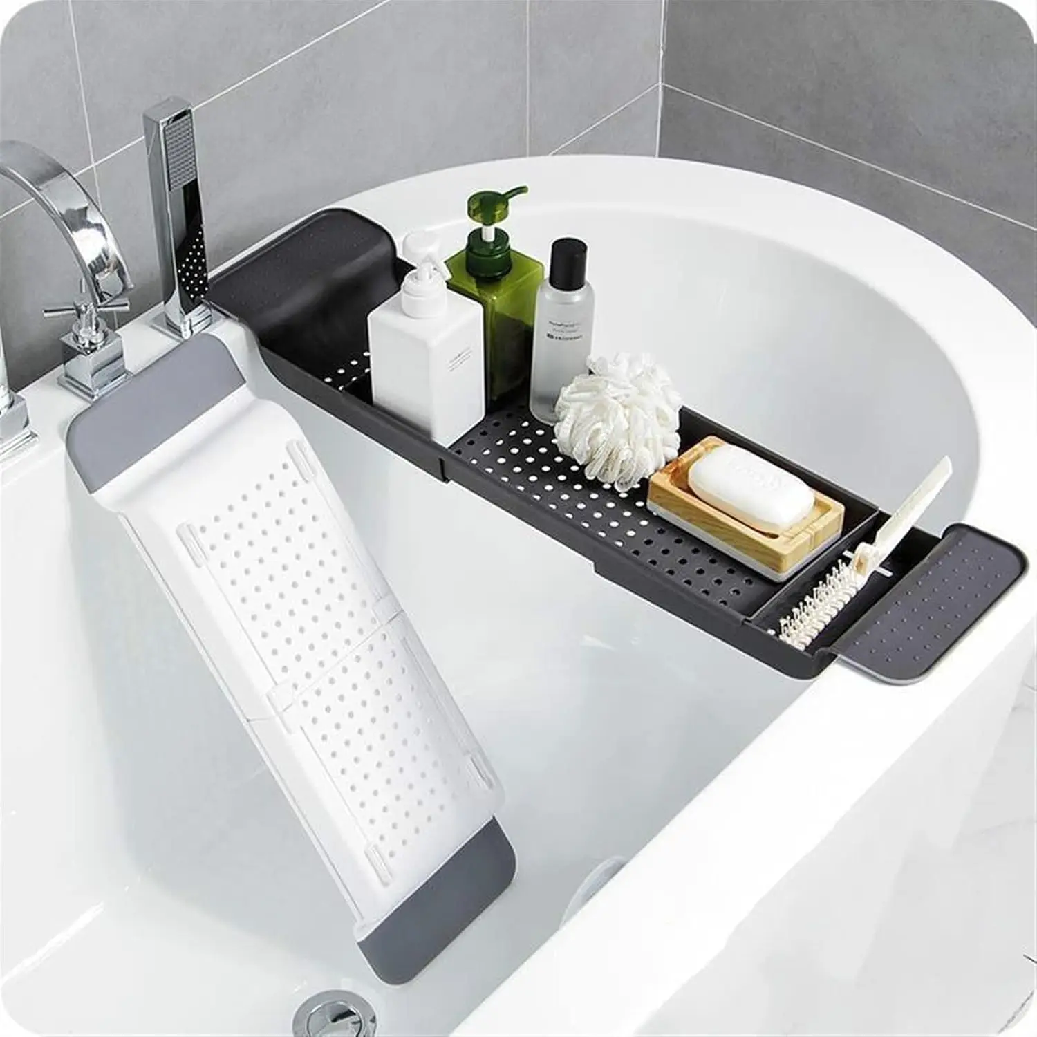 Bandeja Extensible para Bañera - Bath Caddy Tray reseña y precio