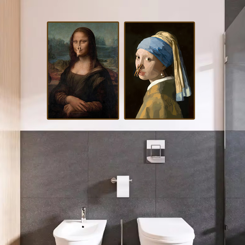 1 pieza de decoración divertid - Home Bathroom Design reseña y precio