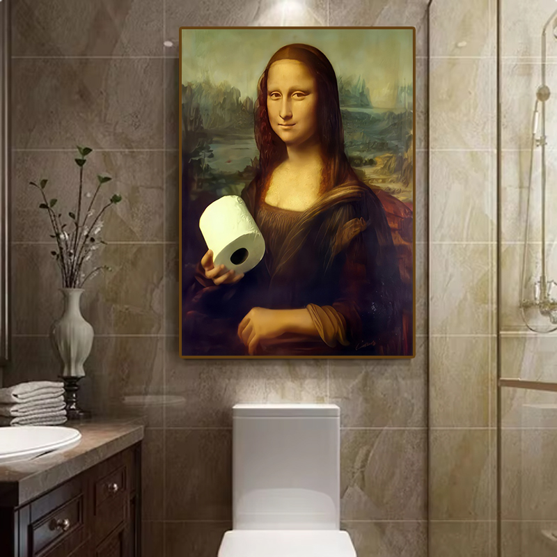 1 pieza de decoración divertid - Home Bathroom Design reseña y precio
