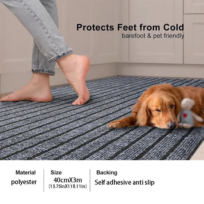 Alfombra autoadhesiva antidesl - Home Bathroom Rugs reseña y precio