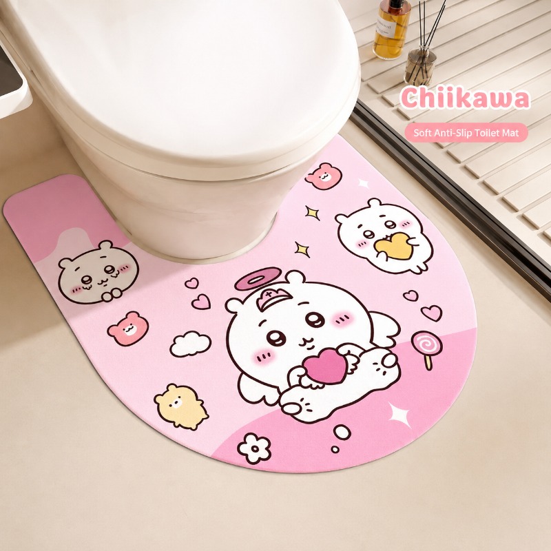 Alfombra de baño con forma de  - Home One Bathroom Accessories reseña y precio