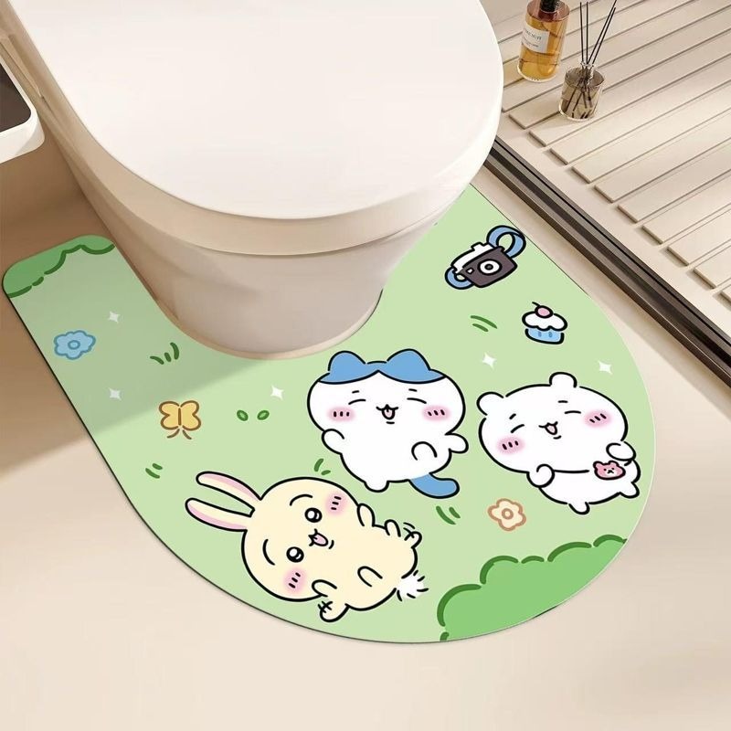 Alfombra de baño con forma de  - Home One Bathroom Accessories reseña y precio
