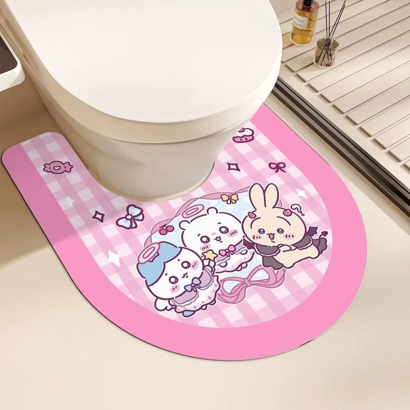 Alfombra de baño con forma de  - Home One Bathroom Accessories reseña y precio