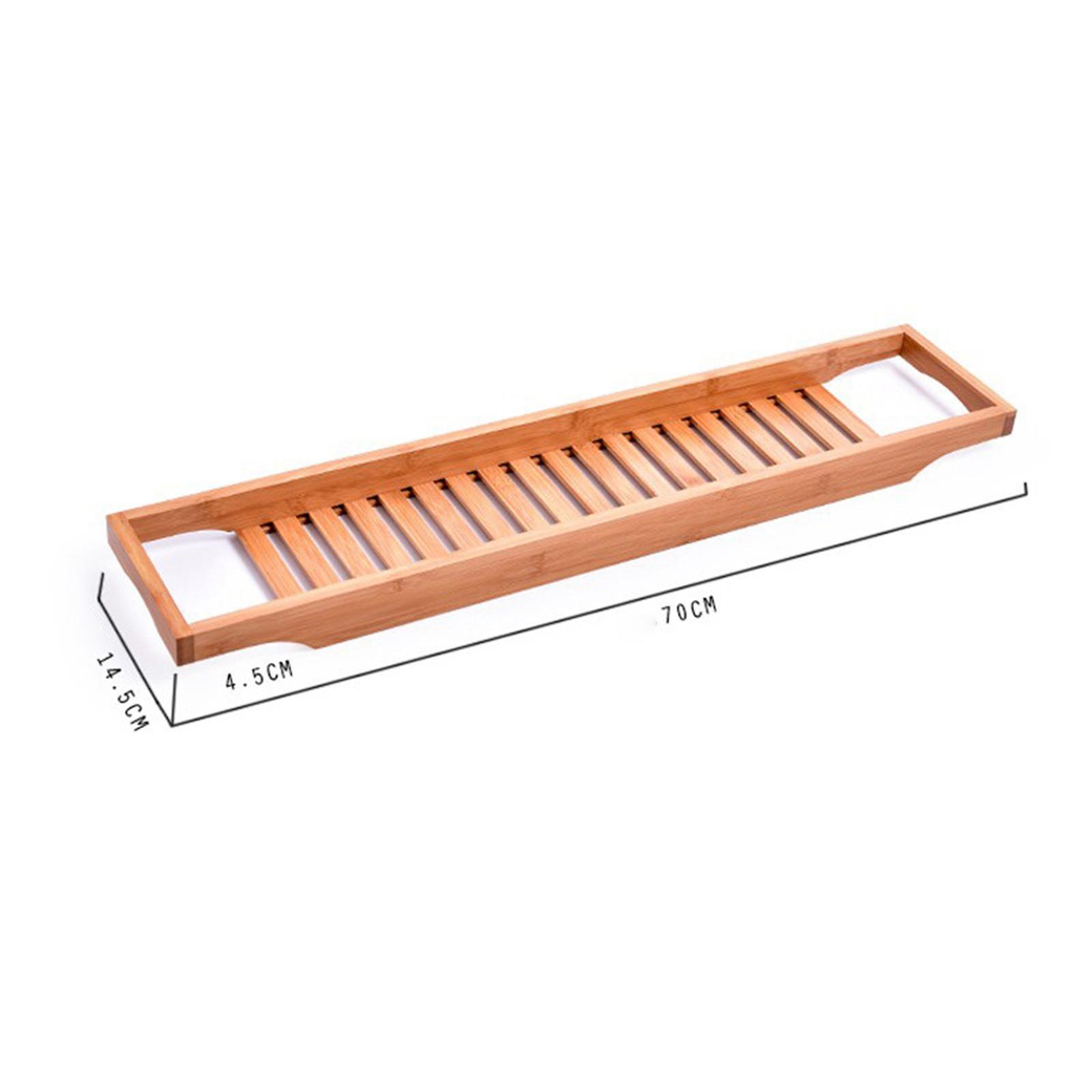 Bandeja de bambú para bañera,  - Bath Caddy Tray reseña y precio