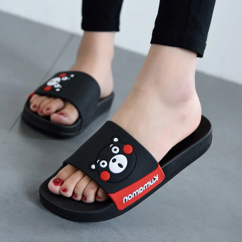 Zapatos Kumamon con lazo de ve - Home Bathroom Wear reseña y precio