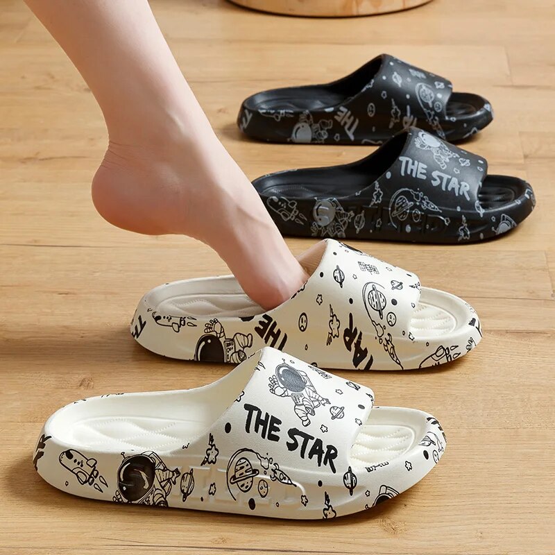 Pantuflas frescas para hombre, - Home Bathroom Wear reseña y precio