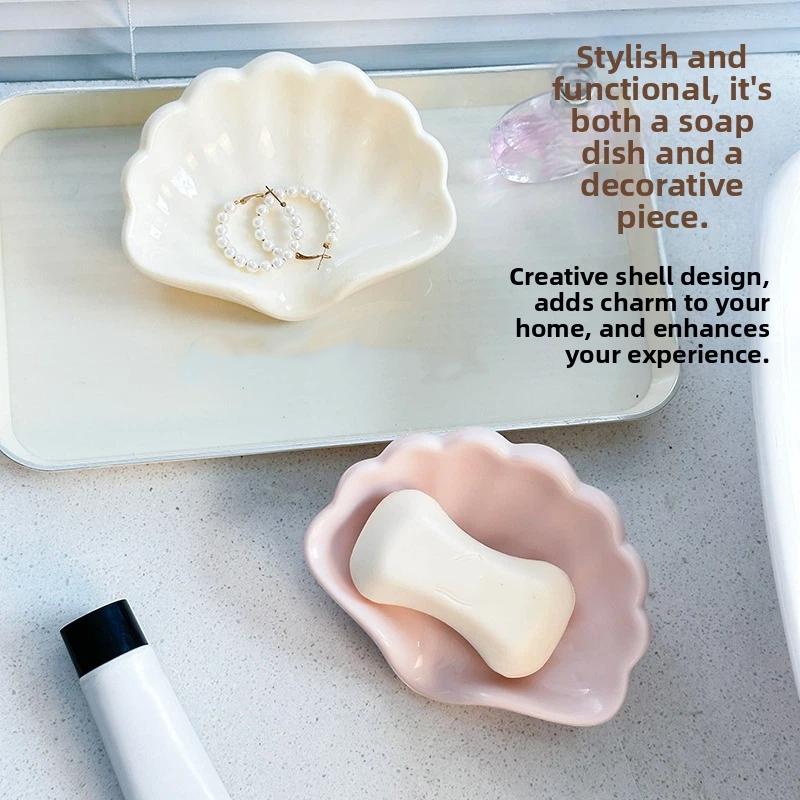Linda Jabonera de Cerámica con - Home Bathroom Design reseña y precio