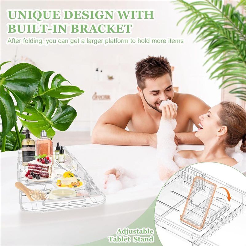 AEE2- Bandeja de Baño Expandib - Bath Caddy Tray reseña y precio