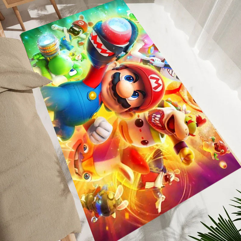 Alfombra de juego de dibujos a - Home Bathroom Rugs reseña y precio