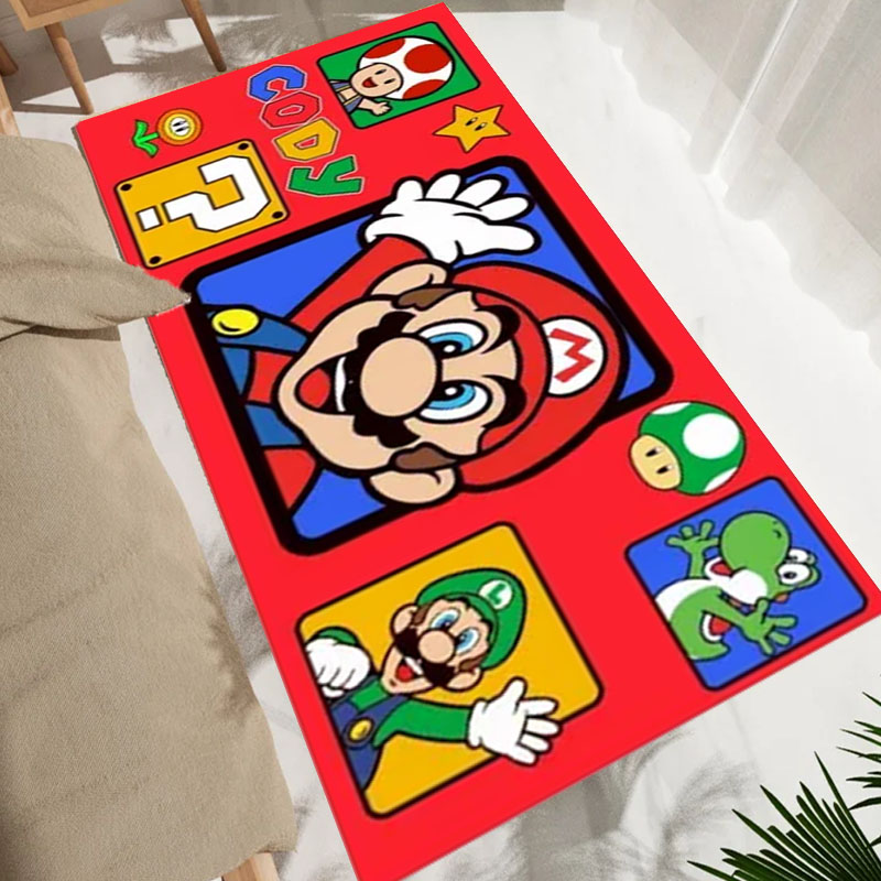Alfombra de juego de dibujos a - Home Bathroom Rugs reseña y precio