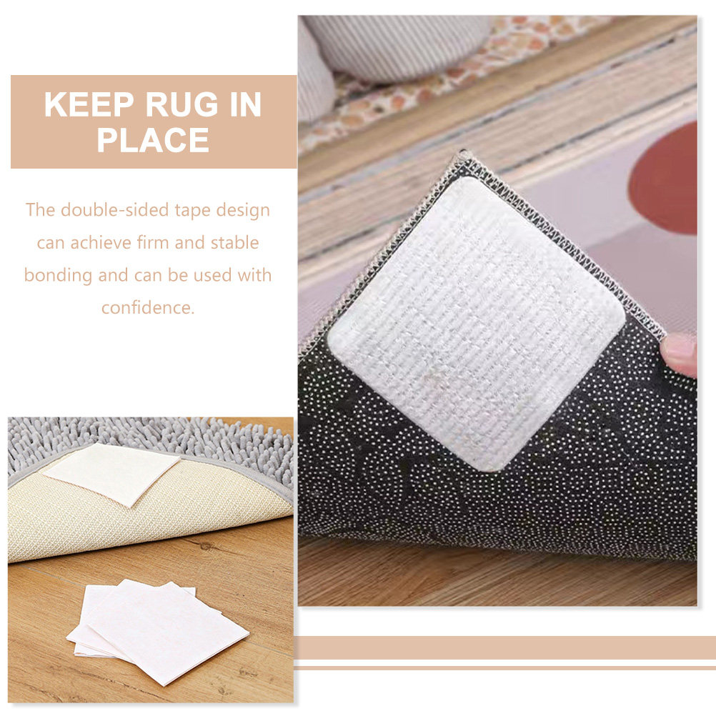 4 piezas de cinta adhesiva par - Home Bathroom Rugs reseña y precio