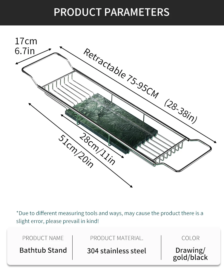 Bandeja de Bañera de Acero Ino - Bath Caddy Tray reseña y precio